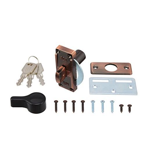 日中製作所 AGE シリンダー鎌錠 大 ブロンズ R2732