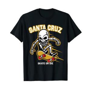 Santa Cruz スケートボード レトロ ヴィンテージ ストリートウェア スカル Tシャツ｜tamari-do