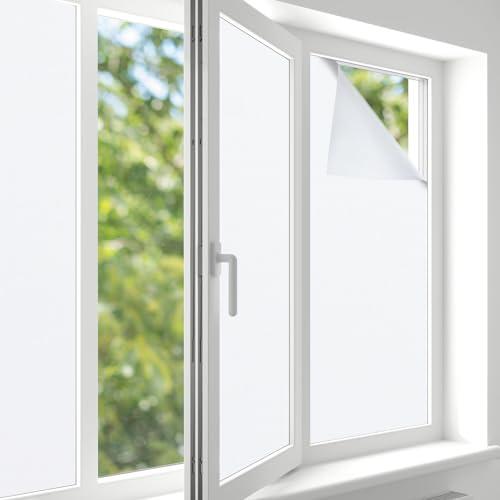 KTJ 窓用フィルム ガラスフィルム ガラスシート 目隠しシート めかくし 遮光 UVカット DIY...