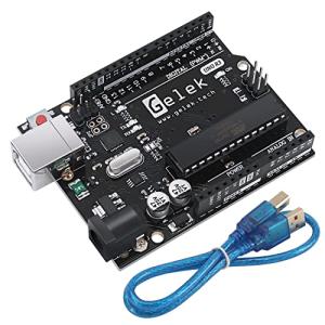 GELEK Arduino用UNO R3 マイコンボード Arduinoと互換 開発ボード ATme...