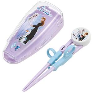スケーター(Skater) 子供用 トレーニング箸 専用ケース付き 14cm 練習箸 対象年齢2~7才 右手用 ディズニー アナと雪の女王 女の