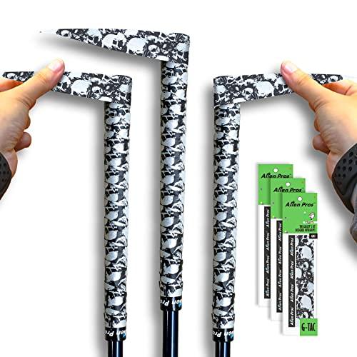 Alien Pros ゴルフラッピングテープ（3個セット）髑髏 - 革新的なゴルフクラブグリップソリ...