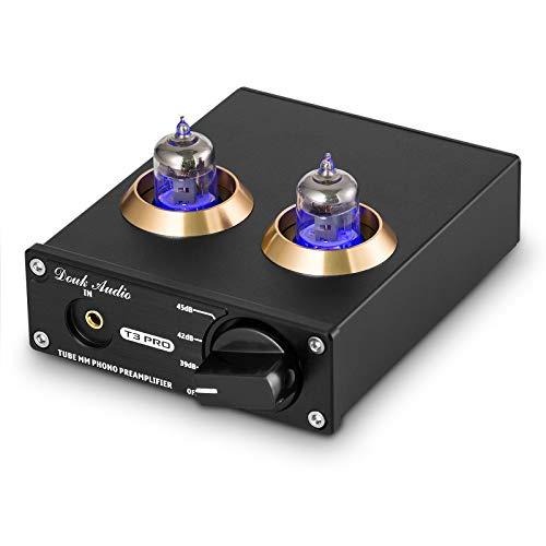 Douk Audio T3 PRO MM フォノ ステージ プリアンプ Mini ステレオ 真空管プ...
