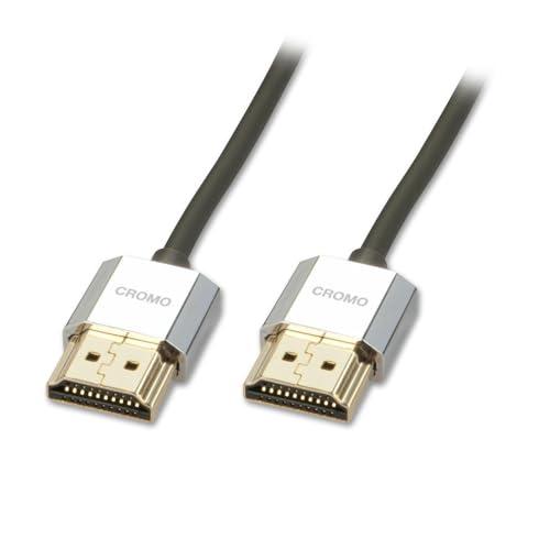 LINDY 0.5m CROMO LINE HDMI 2.0 Type-A 4K極細ケーブル(型番:...