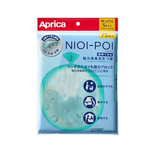 Aprica(アップリカ) ニオイポイ強力消臭オムツ袋75枚入りポリバッグタイプ 2055331
