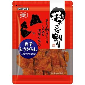 亀田製菓技のこだ割り旨辛とうがらし110g×6袋