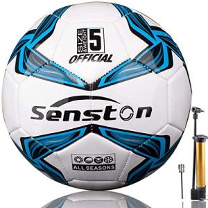 Senston サッカーボール 5号 サッカー 中学 一般 大学 高校用 練習球 検定球 フットサル