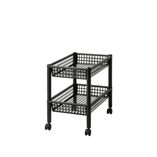 ライクイット(like-it) キッチンワゴン 収納 キャスター付 約幅31.8×奥行46.7×高さ...