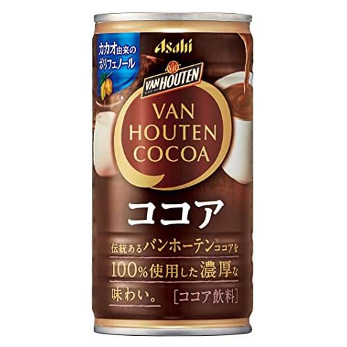 アサヒ飲料 バンホーテンココア 185g×30本