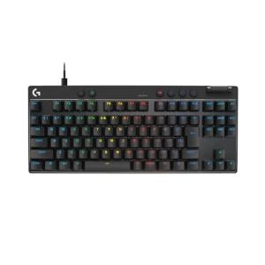 logicool PRO X TKL ラピッドトリガー ゲーミングキーボード G-PKB-TKL-RTBK（ブラック/ホワイト/マゼンタ）の商品画像