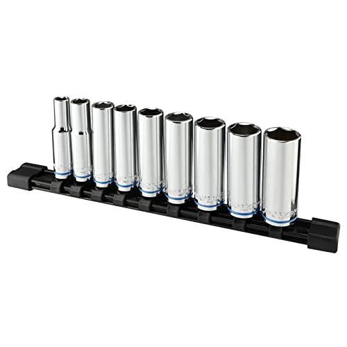 WORKPRO ディープソケットセット 差込角9.5mm 8 10 12 13 14 15 17 1...