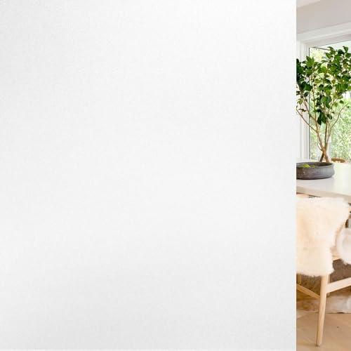 Rabbitgoo 窓ガラス目隠しフィルム 目隠しシート 窓 めかくしシート すりガラスシート 水で...