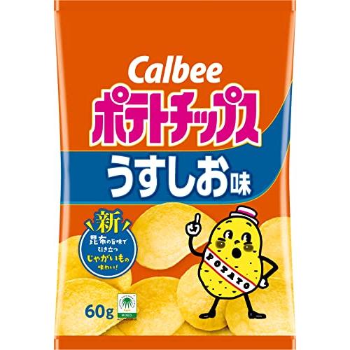 カルビー ポテトチップスうすしお味 60g×12袋