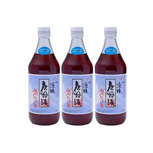 唐船峡食品 めんつゆ 涼味唐船峡めんつゆ 500ml ×3個  