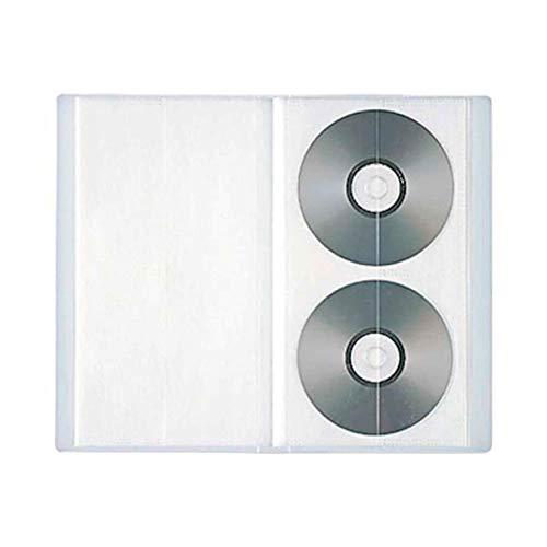 無印良品 ポリプロピレンCD・DVDホルダー・2段 20枚収納(40ポケット) 47800104