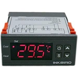 Inkbird サーモスタット 温度コントローラー デジタル サーモスタット 温度 コントローラー 12v ハイエース オートエアコン化 温度調