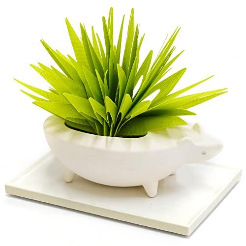 ミクニ 加湿器 ミスティデュオ はりねずみ 0か月~ U810-01 エコ加湿 ペーパー加湿 電気不...