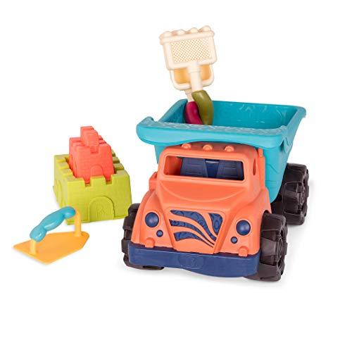 B. toys 砂場セット 砂遊びおもちゃ6点セット ダンプカーのおもちゃつき サンド・トラック 1...
