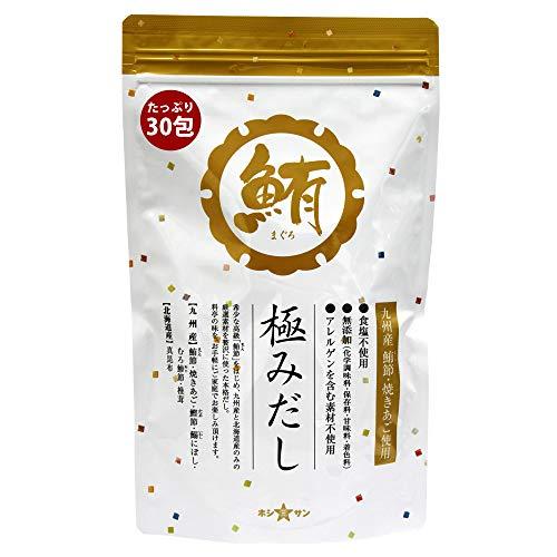 ホシサン無添加極みだし180g(6g×30包)食塩不使用だしパック