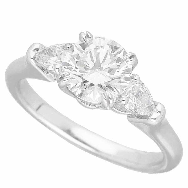 HARRY WINSTON ハリーウィンストン ダイヤモンド(1.01ct F-VVS1-3Ex) ...