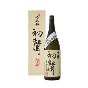 清酒　越後雪紅梅　吟醸「初聲」1800ml