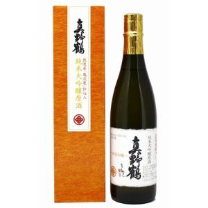 真野鶴 大吟醸「金の道」 純金箔入 720ml : 玉木酒店 - 通販 - Yahoo