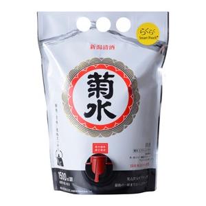 菊水酒造　白スマートパウチ1500mlx６個