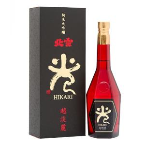北雪純米大吟醸越淡麗「光」遠心分離720ml