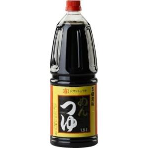 新潟醤油　ジマンめんつゆ ペットボトル1800ml 　1本