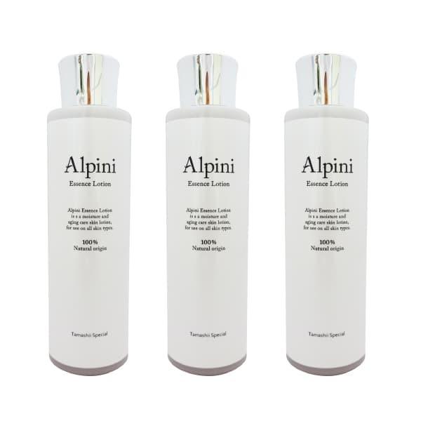 無添加 高保湿 まるで美容液 アルピニエッセンスローション150ml×3本 エイジングケア 毛穴 キ...