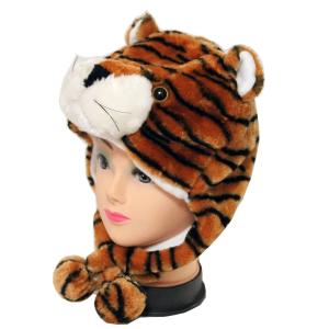 トラ ブラウン 帽子 着ぐるみ 帽子 動物 シリーズ 茶トラ かぶりもの ハロウィン tiger hat amaletPlay｜tamasoft2