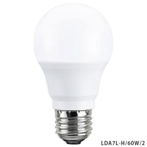 東芝 LED電球 電球色 60W形相当 広配光調光180度 LDA7L-G／DSK60V1 ( 1