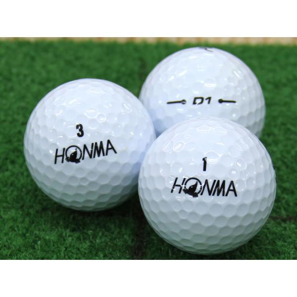 ABランク ホンマ HONMA D1 2020年モデル ホワイト 20個 球手箱 ロストボール