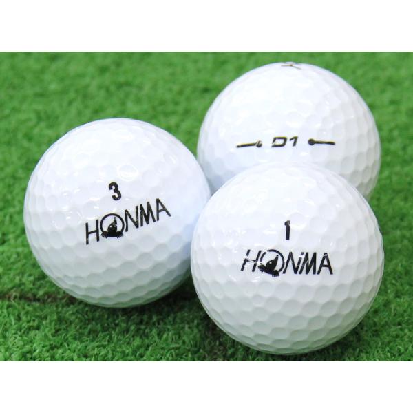 ABランク ホンマ HONMA D1 2020年モデル ホワイト 30個 球手箱 ロストボール