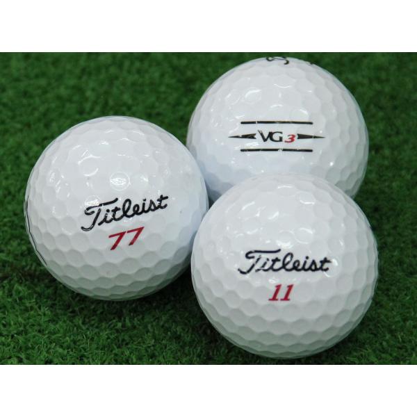 ABランク タイトリスト Titleist VG3 レインボーパール 2020年モデル 30個 球手...