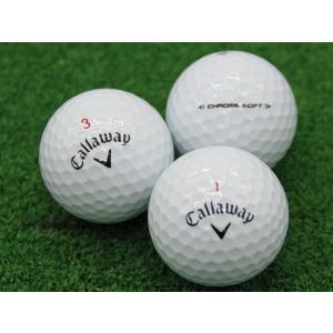 ABランク キャロウェイ Callaway CHROME SOFT ホワイト 2020年モデル 30個 球手箱 ロストボール｜tamatebako-ball