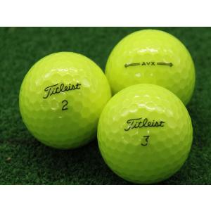 Aランク タイトリスト Titleist AVX イエロー 2022年モデル 30個 球手箱 ロストボール｜tamatebako-ball