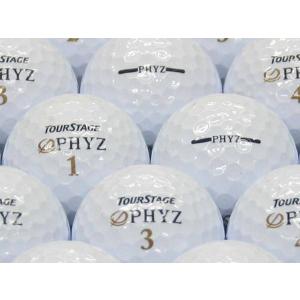 ロストボール ABランク ロゴなし ツアーステージ PHYZ 2011年モデル ホワイト 20個セット｜tamatebako-golf