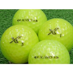 ロストボール ABランク ロゴなし ゼクシオ エックス 2020年モデル ライムイエロー 20個セット｜tamatebako-golf