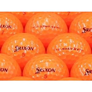 ロストボール ABランク ロゴなし スリクソン Z-STAR XV 2013年モデル プレミアムパッションオレンジ 20個セット｜tamatebako-golf