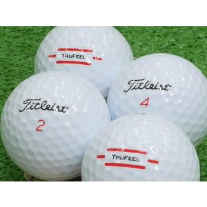 ロストボール ABランク  ロゴあり タイトリスト TRUFEEL 2020年モデル ホワイト 20個セット｜tamatebako-golf