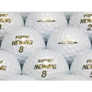ロストボール ABランク ロゴなし スーパーニューイング LS330 パールホワイト 30個セット｜tamatebako-golf