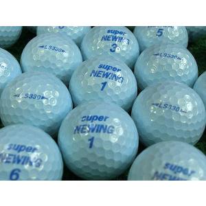ロストボール ABランク  ロゴあり スーパーニューイング LS330 パールブルー 1個｜tamatebako-golf