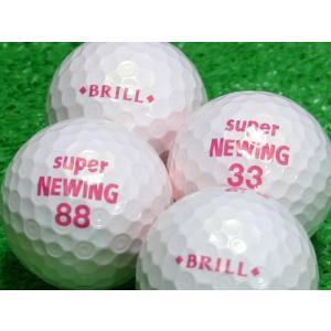 ロストボール Aランク  ロゴあり スーパーニューイング BRILL パールピンク 1個｜tamatebako-golf