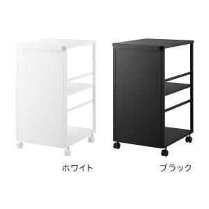 目隠しワゴン タワー スリム 天板付き 山崎実...の詳細画像1