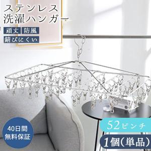 パール金属 メタリア ステンレス製フォールディングハンガー 42ピンチ