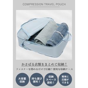在庫限り特価|トラベルポーチ 圧縮 旅行 衣類...の詳細画像1