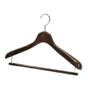 国産ハンガー 101N 木製ジャケット ハンガー 無塗装 レディースサイズ