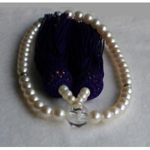 【目利きのプロの選別！！】伊勢志摩真珠！！本真珠！！！数珠！！！ 目利きのプロの選別！！】伊勢志摩真珠！！本真珠！！！数珠