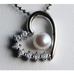 5連ベビーパールV字ネックレス アコヤ真珠 3.5-4mm 伊勢志摩産 アコヤ